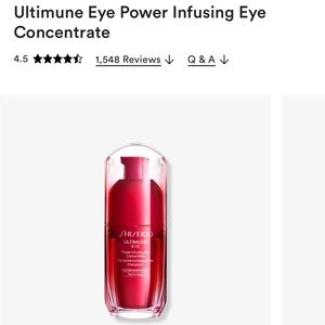 Shiseido- Ultimune Eye Power Infusing Eye Concentrate 15mL